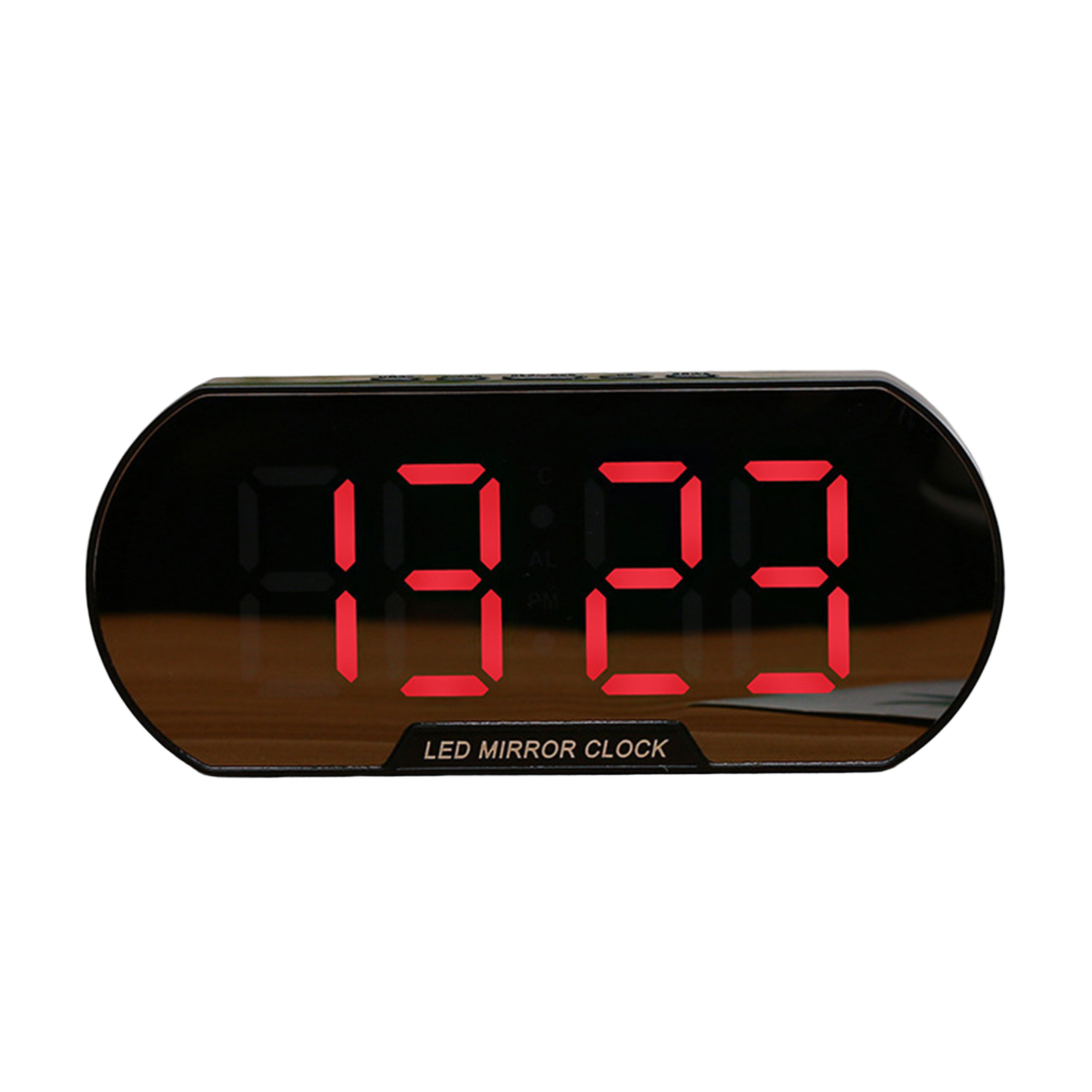 Large Screen LED Digital Alarm Clock Snooze Function, Smart Night
