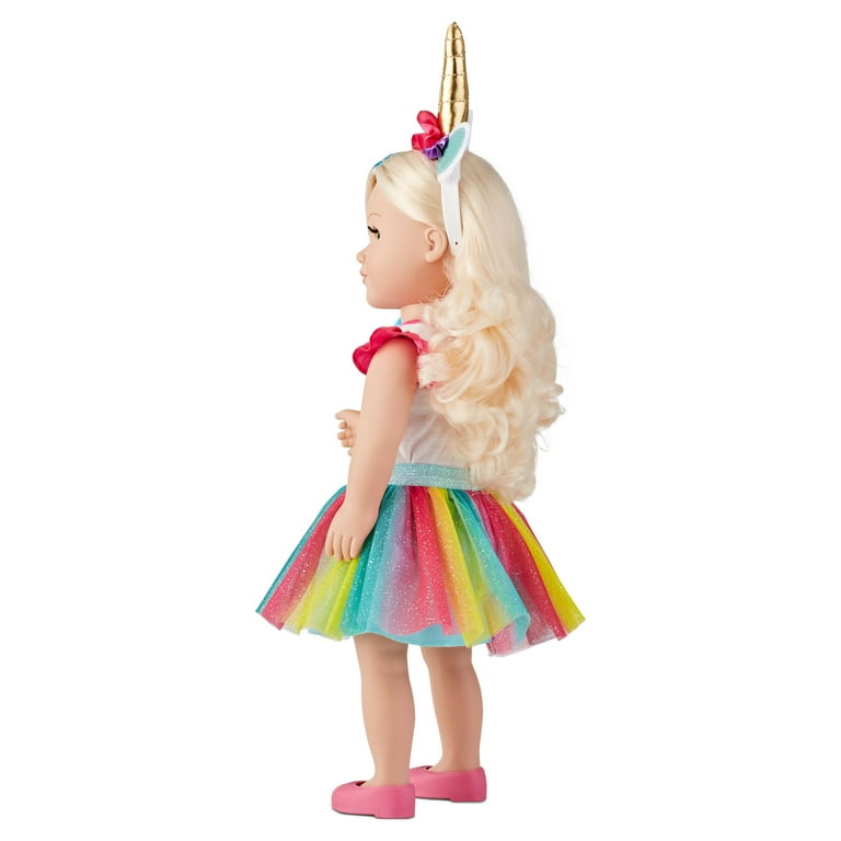 My Life As 18” Poseable Unicorn Trainer Dolls Blonde Hair 