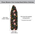 thumbnail image 5 of HELLHERO Santa Claus Gingerbread Man Ironing Board Cover Non-Slip Replacement Easy to Install Ironing Board Covers Washable, 5 of 5