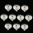 thumbnail image 4 of 10pcs Sterling Ear Backs Back Earnuts Jewelry Crafts 6mm, 4 of 8