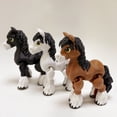 thumbnail image 4 of Dserhfy 3D Printed Horse Ornament Simulation Pony Fidget Toy with Movable Joints Articulated Animal Model Educational Toy Home Office Decoration, 4 of 8