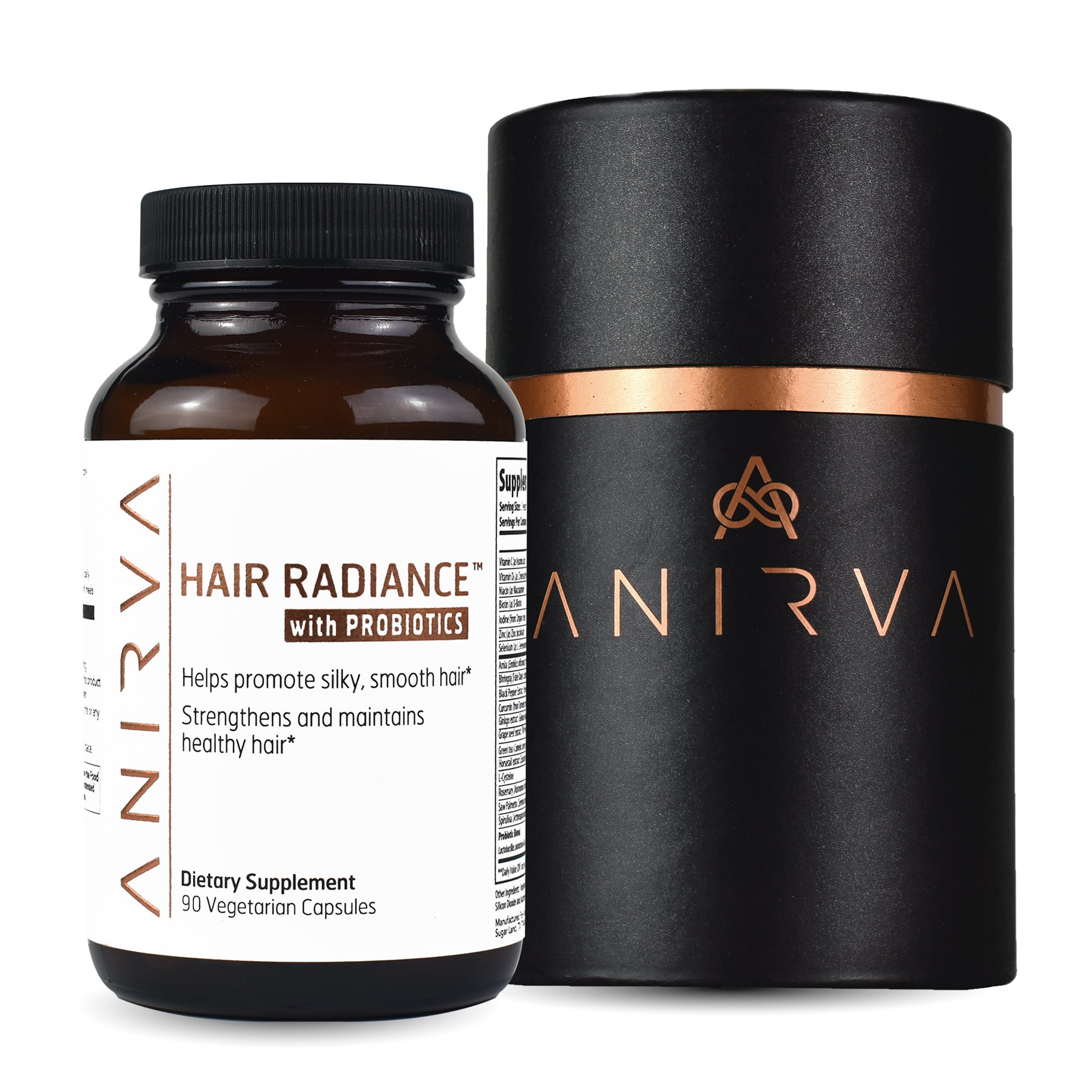 Hair Radiance with Probiotics by Anirva- Hair Growth Supplement -  