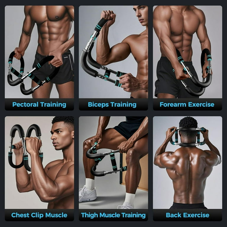 TEIPUERY Twister Arm Trainer,Adjustable Chest Workout Equipment
