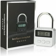 thumbnail image 3 of Metal Timer Lock LCD Display Multi Function Household Safety Lock Built-in Smart Chip Digital Timer Switch Automatic Unlock, 3 of 8