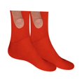 thumbnail image 4 of 1 par de calcetines deportivos altos, divertidos y suaves para hombres y mujeres, para pareja, accesorios unisex 46cm Yinane calcetines altos, 4 of 8