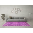thumbnail image 3 of Ahgly Company Indoor Square Persian Pink Traditional Area Rugs, 5' Square, 3 of 4