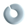 thumbnail image 1 of de espuma de memoria de almohada Soporte de cuello cubierta ergonómica 12.01 pulgadas2.17 pulgadas de almohada de cara para relajarse Azul claro, 1 of 8