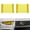 Yellow, variant on 1 Piece 48''×12'' Self-Adhesive Glossy Chameleon Red Tint Vinyl Film, Decorative Sticker for Car Headlights, Fog Lights and Taillights