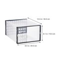 thumbnail image 3 of 3 unids Transparent High-Top Baloncesto Cajas Soluciones Zapatos Cajas de visualización, 3 of 5
