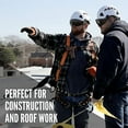 thumbnail image 5 of Malta Dynamics Warthog MAXX Side D-Ring Fall Protection Safety Harness with Removable Safety Belt, Full Body Harness for Construction, Safety and Protection (3X-Large), OSHA/ANSI Compliant, 5 of 5