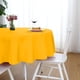 thumbnail image 4 of Mantel redondo de 48 pulgadas de diámetro | Poliéster resistente a las arrugas lavable | 9 colores disponibles | Tejido duradero y fácil de cuidar | Se adapta a mesas de comedor, restaurantes, pubs, 4 of 5