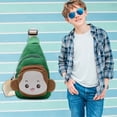 thumbnail image 4 of Cute Monkey Style Juvenile Messenger Bag, Small Shoulder Bag, Soft Fabric Material, Fun Design, For Youngster, Academy Use, Portable Storage, Playful Aesthetic, Lightweight Construction, Akmoler, 4 of 9