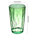 thumbnail image 3 of Vasos para Clásicos 500ML Reutilizable Herramientas para Comedor Y Bar (verde), 3 of 9