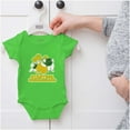 thumbnail image 5 of Popeye Bluto St Patricks Shenanigans Romper Boys or Girls Infant Baby Brisco Brands 6M, 5 of 6