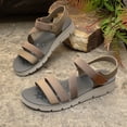 thumbnail image 3 of Vibrex Womens Walking Sandals Sport Outdoor Hiking Sandles Thick Athletic Cushion Comfortable Sandals Casual Summer Comfortable Breathable Beach Shoes, 3 of 9