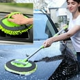 thumbnail image 2 of 1 Set Long-handle Car Washing Brush and Mop Set for Cleaning, Suitable for Cars, Trucks, SUVs, RVs, and Trailers, Sponge Dusters, Non-scratch, Super Absorbent, Easy to Clean, Cleaning Supplies., 2 of 12