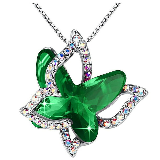 Regalos con Cristales Joyas de Cristal Piedra de Nacimiento para Mujeres Collar Collares Colgantes