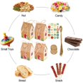 thumbnail image 3 of Regalo De Cuenta Regresiva De Navidad Con 24 Pegatinas Digitales Y Cuerda De Cáñamo Papel Kraft Cookie Candy Bag Suministros De Fiesta De Navidad Para Galletas Y Chocolate sonducket HA045218-02, 3 of 6