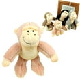 thumbnail image 2 of RUIG Plush Gorilla Keychains for Girls Kawaii Gorilla Pendant for Purse Backpack Cute Stuffed Animal Keyring for Women Fun Hanging Accessories,Plush Toy Accessory- 6.3 Inches, 2 of 9
