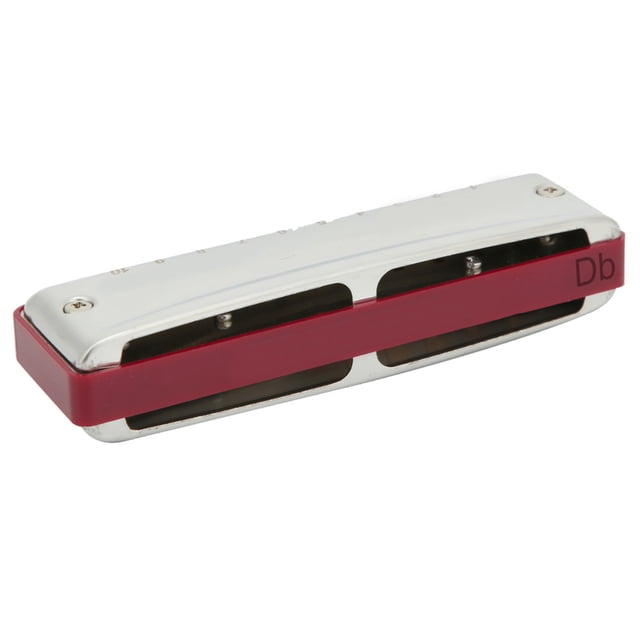 Armónica de Blues, Armónica de 10 Agujeros Blues DB Key Harp, Pequeña y Portátil para Principiantes para práctica Profesional