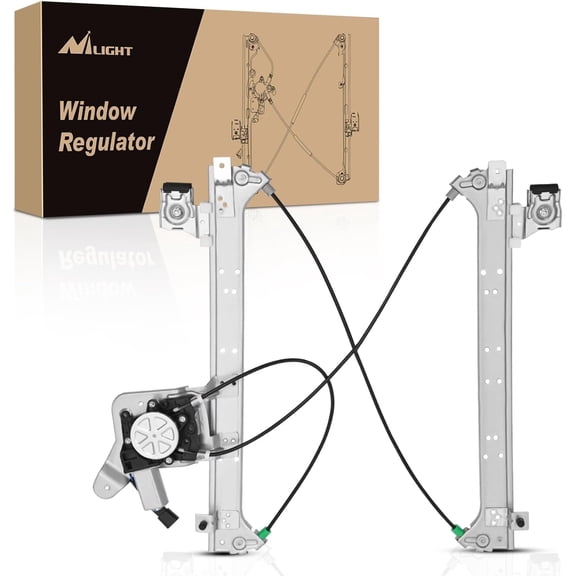 Nilight Rear Driver Side Power Window Regulator/Motor Compatible with 2001 2002 2003 2004 2005 2006 Chevrolet Avalanche Silverado Suburban GMC Sierra Yukon XL 1500 2500 3500 741-578