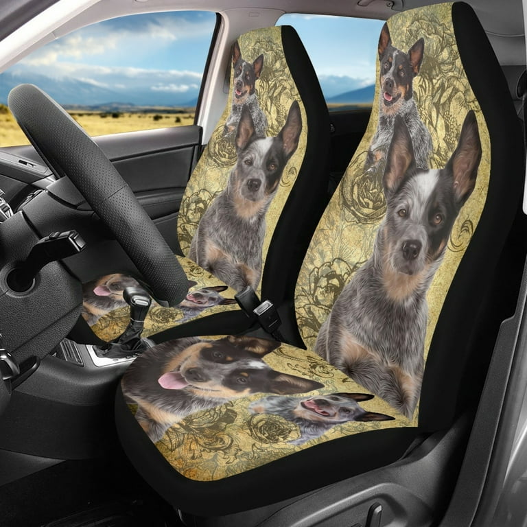 Blue Heeler Car Seat Covers (Set of 2) Blue Heeler Car Seat Covers (Set of 2)