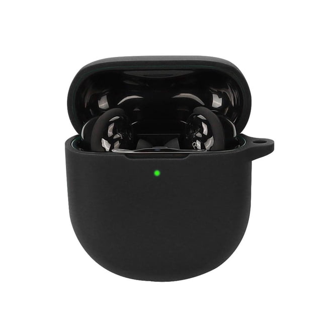 Funda de silicona para auriculares con gancho para Bose QuietComfort Earbuds II (negro) WDOplteas Para estrenar