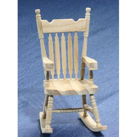 Dollhouse Unfinished Rocking Chair Walmart Com
