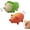 Multiple colors, variant on Squeaky , 2 Pack Latex Toys with Oinks Sound Squeaker Cabbage&Carrots Grunting Pig Durable Dogs Squeeze for Small Medium Large Biting Chasing to Boring Time