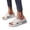 White, variant on Mlkoz Womens Higher Sandals Arch Support Beach Slides for Woman Summer Causal Slip on 2 Flatform Sandalias Vacation Shoes