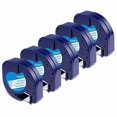 thumbnail image 1 of 5-pack Label Printer Tape for DYMO LetraTag Refill Plastic 91331 Great Gift, 1 of 5