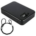 thumbnail image 1 of Safe for , Solid Steel Safe, Small Handgun Lock Box with Combination Lock Portable Travel Handgun Safe, 1 of 5