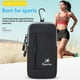 thumbnail image 5 of pstuiky Bolso bandolera pequeño con banda para el brazo para hombre y mujer compatible con todos los teléfonos móviles ideal para correr y caminar., 5 of 7