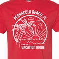 thumbnail image 4 of Inktastic Summer Vacation Mode Pensacola Beach Florida T-Shirt, 4 of 5