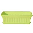 thumbnail image 2 of CNKOO Window Box Planter Vegetable Growing Box  17/19 Inches Rectangular Planters Box with Drainage Holes and Trays for Windowsill Decor Outdoor Indoor, 2 of 8