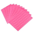 thumbnail image 1 of Unique Bargains Autocollant Coin Photo PVC Autocollant de Montage Rouge Rose 10 Feuilles/1020 Pcs, 1 of 5