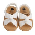 thumbnail image 2 of Fortune Summer Baby Girl Sandals Breathable Solid Color Soft Sole Shoes Prewalker, 2 of 8
