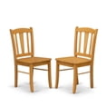 thumbnail image 6 of East West Furniture  Dining Room Table Set Contains a Rectangle Table with Butterfly Leaf and Dining Chairs (Pieces Options) NODL5-OAK-W 5-Piece 4, 6 of 7