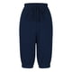 thumbnail image 4 of Pantalones capri casuales de mujer con cintura elástica lisa - Pantalones de poliéster de cintura alta con bolsillos grandes, S-XXL, 4 of 6