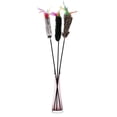 thumbnail image 3 of Cat Teaser Stick Soft Fake Feather Cat Wand Toy Pet Interactive Toy for Kitten, 3 of 10