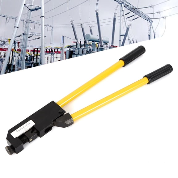 Heavy Duty Mechanical Manual Terminal Crimper, Large Gauge Ring Terminal Crimper, KH-150 Terminal Crimper