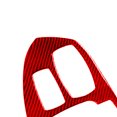 thumbnail image 4 of Red Carbon Fiber Central Control Gear Panel Cover Trim for BMW Z4 E89 2009-2016, 4 of 4