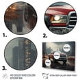 thumbnail image 3 of Designart "Cityscape Hauler Red Pickup Truck Adventure III" Transportation Floater Framed Wall Art Print, 3 of 7