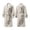 A-Beige1816, variant on Men Celtic Knot Print Robe Shawl Collar Wrap Bathrobe Belt Pocket Sleepwear