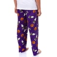 thumbnail image 4 of Peanuts Pajamas Men's Skeleton Snoopy Halloween Lounge Pajama Pants, 4 of 5