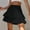 Black, variant on YSUEJPF Flowy Shorts for Women Polka Dot Mini Skirts Boho Ruffle Tiered Skirt High Waist Golf Tennis Short Skirt