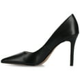 thumbnail image 3 of Journee Womens Venus Stiletto Heel Pointed Toe Comfort Dress Pumps, 3 of 9