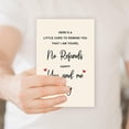 thumbnail image 4 of xianyou-Funny Anniversary Card, Humorous Greeting Card For Him Her, Red, 8x5.3 inches, Cartoon Pattern, Unisex-Adults, 4 of 4