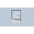 thumbnail image 5 of Double Sliding SemiShower 56"-60" Width, 58" 1/4" (6mm) SGCC ClearBypass BathtubWith Handles, 5 of 9