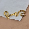 thumbnail image 4 of Oasiva Sturdy Alloy Letter Brooch Portable Accessory for Parties and Special Event, 4 of 10